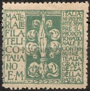 ER10369 Erinnofilo Pubblicitario: Materiale Filatelico Italiano - Firenze - Picture 1 of 1