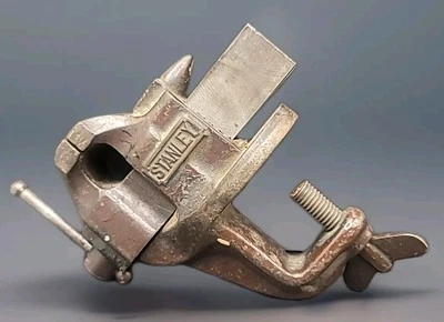 Винтажные скамейные тиски STANLEY наковальня No 741 1,5 дюйма - Изображение 1 из 4