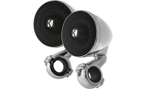 Kicker 47PSM32 Altoparlanti chiusi 3" 2 Ohm 85dB sensibilità resistenti alle intemperie cromati - Foto 1 di 4