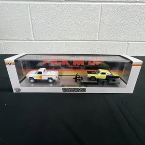 M2 Machines Pick-M-Up Chase 1979 Dodge Power Wagon 150 & 1969 Plymouth HEMI - Picture 1 of 4