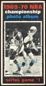 1970 Topps Basketball #168 NBA Championship Game 1 Willis Reed (1) - Picture 1 of 2