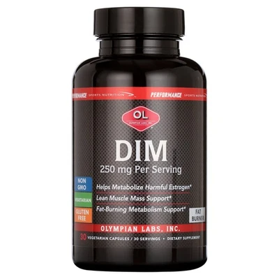 Olympian Labs Cápsulas DIM, 250 mg, 30 unidades Foto 1 de 4