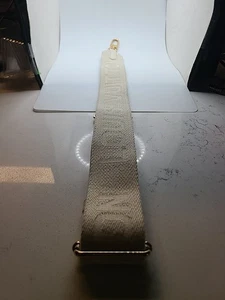 Bandolera ajustable Louis Vuitton con correa crema con detalles de cuero - Imagen 1 de 12