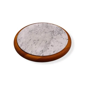 Legnoart Italy Extra Large Marble & Natural Wood Cutting Board - Picture 1 of 5