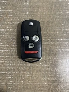 OEM 2007-08 ACURA TL REMOTE FLIP KEY FCC:OUCG8D-439H-A DR 1 100% FUNCTIONAL GOOD - Picture 1 of 3