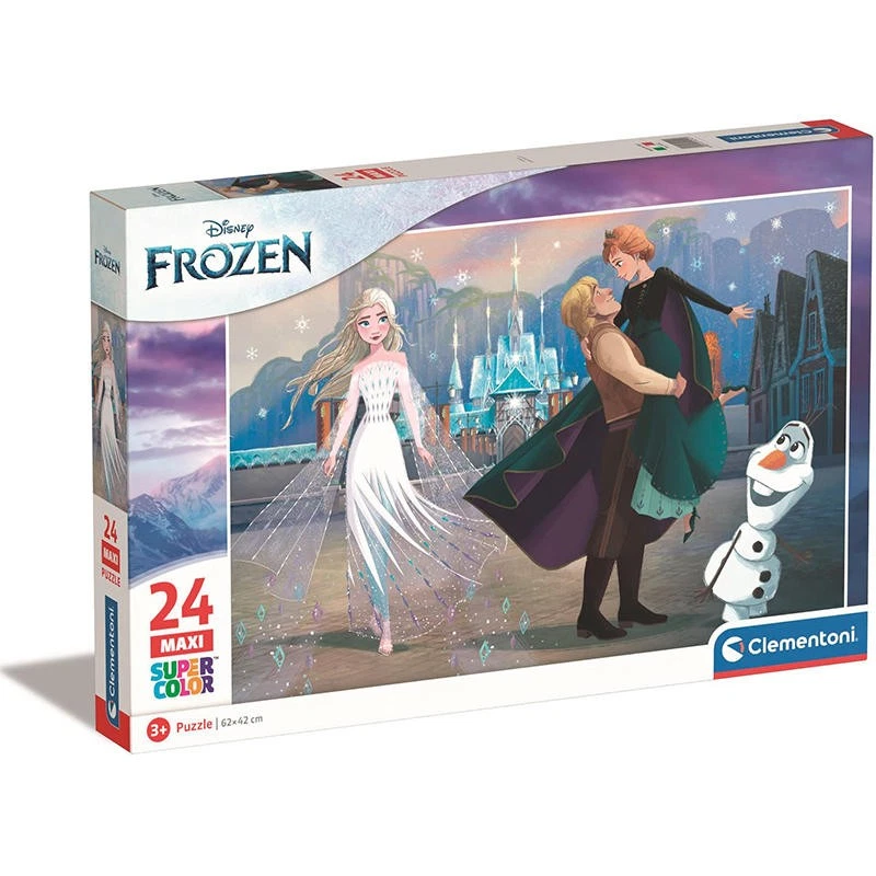 PUZZLE 24 MAXI FROZEN CLEMENTONI - Immagine 1 di 1