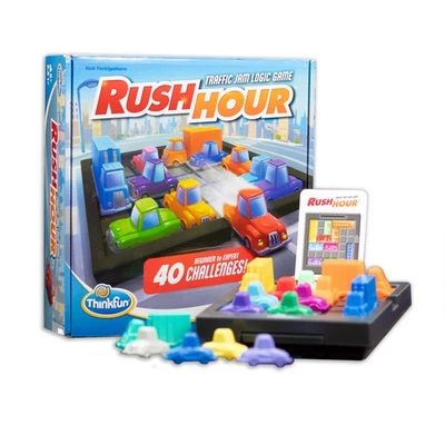ThinkFun Rush Hour Traffic Jam Logic Game - Engaging STEM Toy for Kids Age 8 and - Image 1 of 4