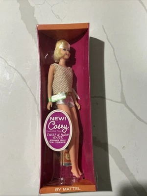 Muñeca Casey TNT Vintage 1966 Francie's Fun Friend Mattel No. 1180 NUEVO Foto 1 de 4