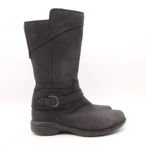 Merrell Captiva Tall Boots Women's Size 10 Buckle Black Waterproof Zip - Picture 1 of 10