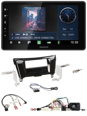 Kenwood Lenkrad Bluetooth USB DAB Autoradio für Nissan X-Trail 2014-2017 32 Pin - Bild 1 von 4