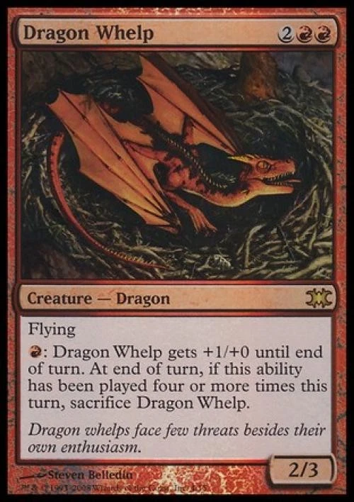 Dragon Whelp -Foil Light Play MTG From the Vault: Dragons - Image 1 of 1