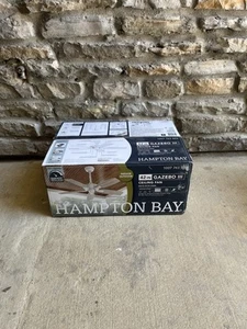 Hampton Bay Gazebo III 42 in. Indoor/Outdoor Wet Rated Matte White Ceiling Fan - Picture 1 of 5