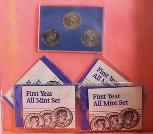 First Year All Mint Set Susan B. Anthony Coins. Littleton Coin Co. Lot of 5  - Picture 1 of 5