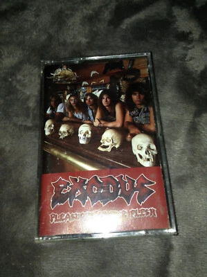 Exodus - Pleasures of the Flesh - Cassette - 1987 - Image 1 of 4
