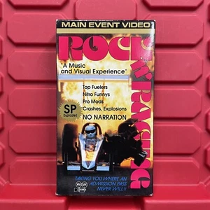 Rock N Racing Main Event Video VHS Tape Fuelers Funnys Pre Owned Vintage 1990s - Picture 1 of 3