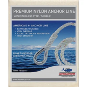 England Ropes 60601200150 Anchorline 3/8 X 150 Nylon - Foto 1 di 1