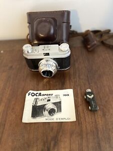 Ancien  appareil photo Foca sport neoplar 45mm 1:35 avec Télémètre Major 2
