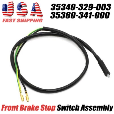 Interruptor de parada de freno delantero para Honda CT90 110 MT XL100-500 CB200-550 NC50 MT125 250 Foto 1 de 4