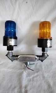 Tomar Model 490 Set 2 Microstrobe ROSSO e Blu 120VAC 60Hz 5W con attacco a T - Foto 1 di 9