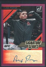 Alex Perez Autograph Signature Series Purple SS-APZ 2022 Panini Donruss UFC