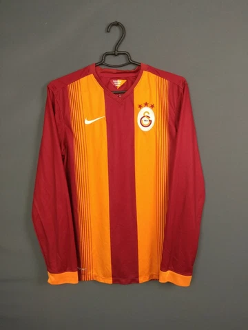 Galatasaray Jersey 2014 2015 Home MEDIUM Long Sleeve Shirt Nike 647855-606 ig93 Cover