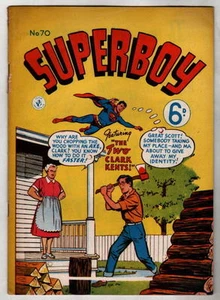 Australian SUPERBOY 70 DC Comics 1950's UK - Picture 1 of 2