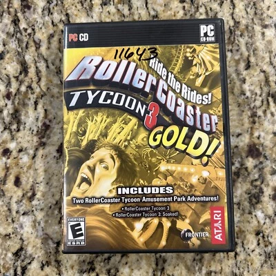 RollerCoaster Tycoon 3: Gold (PC, 2005) - Image 1 of 4