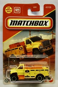 2025 MATCHBOX * F CASE * GMC 3500 UTILITY TRUCK 47/125 - Imagen 1 de 2