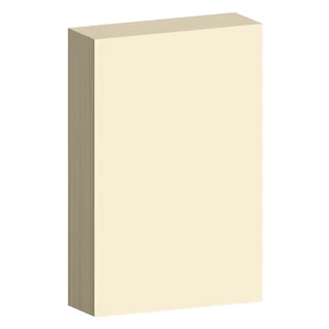 8.5 x 14" Cream Cardstock Paper, 67lb Vellum Bristol, Legal Size, 1000 Sheets - Picture 1 of 6