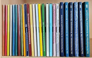 BRD Bundesrepublik Deutschland Jahrbuch Jahrbücher 1974-2000 komplett postfrisch - Picture 1 of 8