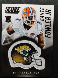 2015 Score Rookie Helmets Jacksonville Jaguars Football Card #8 Dante Fowler Jr.