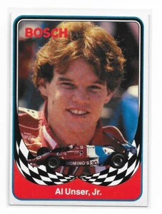 1986 Bosch Indy Racing AL UNSER JR Trading Card - Picture 1 of 2