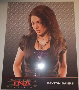 TNA Wrestling Payton Banks Promo Photo Impact WWE WWF Rain ROH Shimmer Shine - Picture 1 of 1