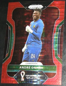 2022 Prizm World Cup Andre Onana Red Breakaway # 95/99 #37 Cameroon Man Utd. - Bild 1 von 2
