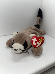 TY BEANIE BABY - RINGO the RACCOON - JULY 14 BIRTHDAY - Picture 1 of 5