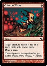Shadowmoor Crimson Wisps x4 Magic The Gathering NM