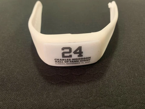 NFL-Las Vegas Raiders Charles Woodson Hall of Fame Wristband Bracelet Game Day Cover