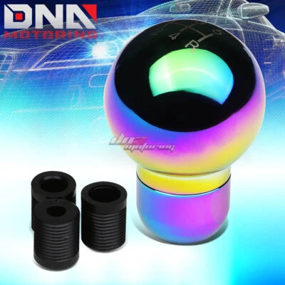 5-Speed Ball Style MT Manual Transmission Stick Shift Knob Neo Chrome M8 M10 M12 - Изображение 1 из 4