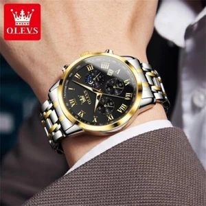 Olevs Top Luxury Men's Watch - Picture 1 of 12