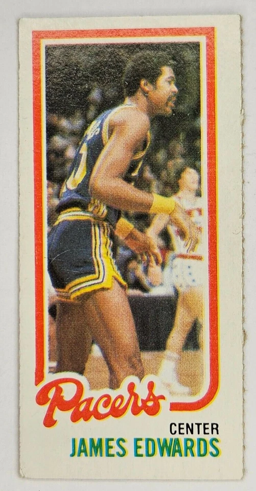 1980-81 Topps Separated Single Panel #118 JAMES EDWARDS Pacers - Image 1 of 2