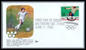 US FDC # 2637 29c Olympics 1992 Summer Gill 1992, 9p5582 - Picture 1 of 1