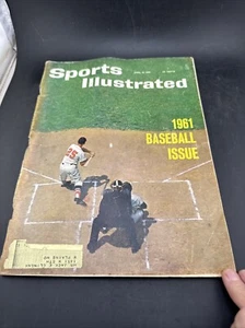 Sports Illustrated Magazine April 10, 1961 VINTAGE & RARE Baseball Issue - Picture 1 of 2