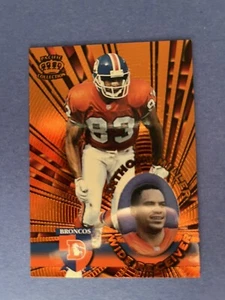 Anthony Miller 1996 Pacific Invincible #I-43 Denver Broncos WR Bronze Foil - Picture 1 of 3