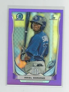 2014 Bowman Chrome ARIEL SORIANO Purple Refractor 121/150 - Picture 1 of 1