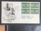 USA 1955 Ersttagsbrief 4x3c 100J. Michigan State College Pennsylvania University