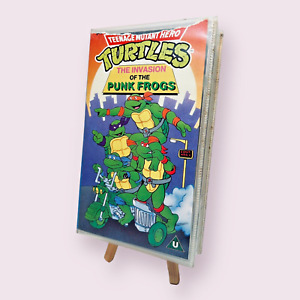 Teenage Mutant Hero Schildkröten Die Invasion der Punk Frösche VHS Tempo Video
