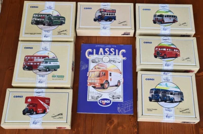 XXL Konvolut 1992 limited edition Corgi Classic Commercials + original PROSPEKT - Bild 1 von 4