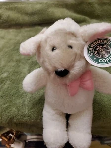 Starbucks 1999 10a edizione orsacchiotto ribassista abito agnello peluche imbottito animale - Foto 1 di 5