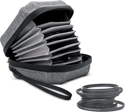 10 Pockets Camera Lens Filter Pouch Case Bag Holder for UV CPL ND Filter 25-67mm - Image 1 of 4
