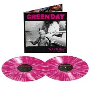 Green Day/Saviors (Pink and White Splatter Vinyl/2LP) 9362.483608 New LP - Picture 1 of 1